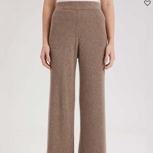 nap 100% cashmere knit pants